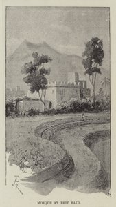 Mosque at Beit Said by Amedee Forestier